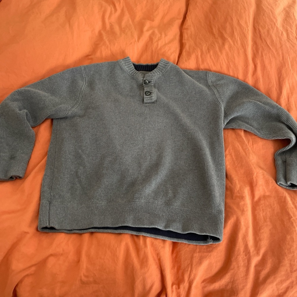 Men's Charcoal Crewneck Sweater